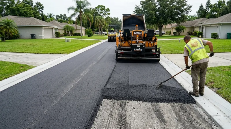 Private Road & HOA Paving Tampa