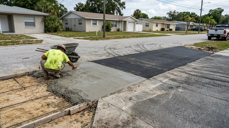 Driveway Extensions, Widening & Aprons Tampa