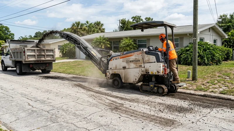 Asphalt Milling & Removal Tampa
