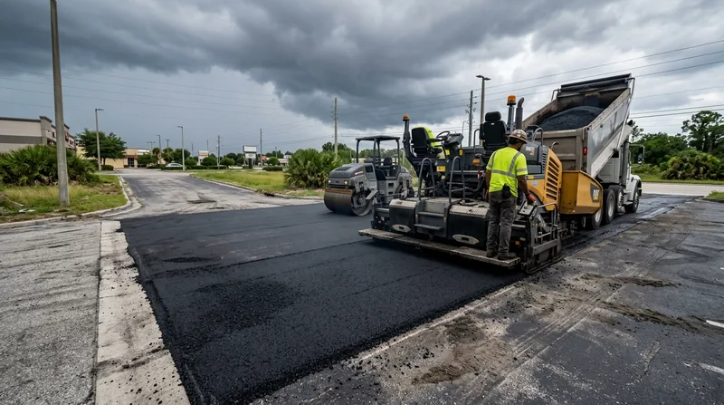 Parking Lot Paving & Construction Tampa