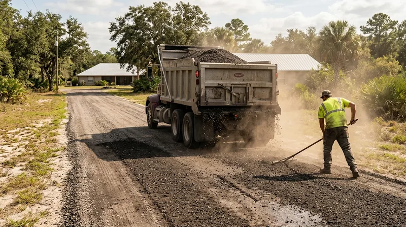 Recycled Asphalt & Millings Driveways Tampa